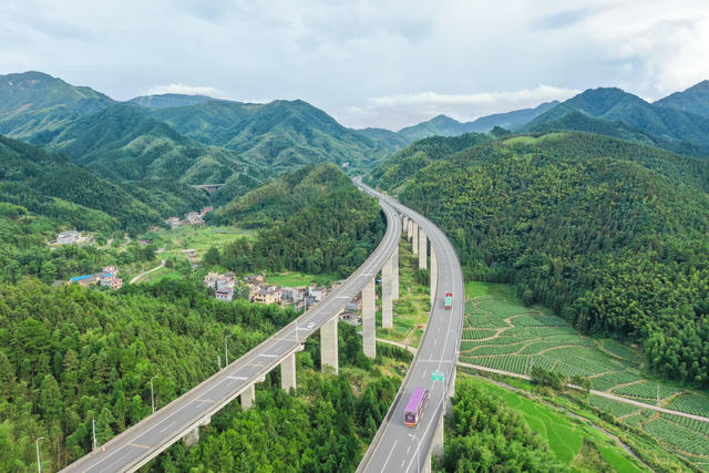 交通 高速公路 道路 乡村 路网 高架