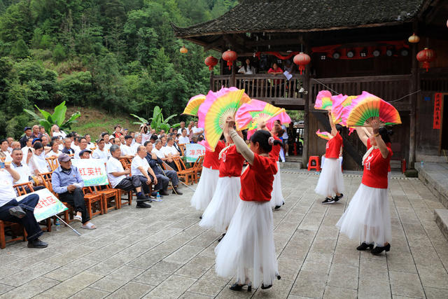 湖南，龙山，七一，节日，党员，湘村客厅，欢庆