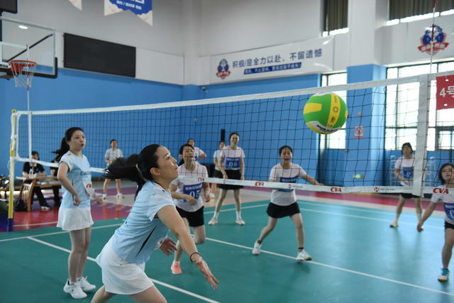 职工文化 气排球 体育运动 全民健身