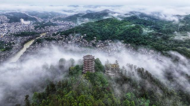 凤凰，旅游，风景，山水，云雾