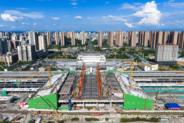 邵永高铁 永州站改