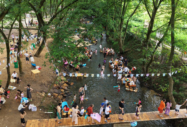 消夏 避暑 