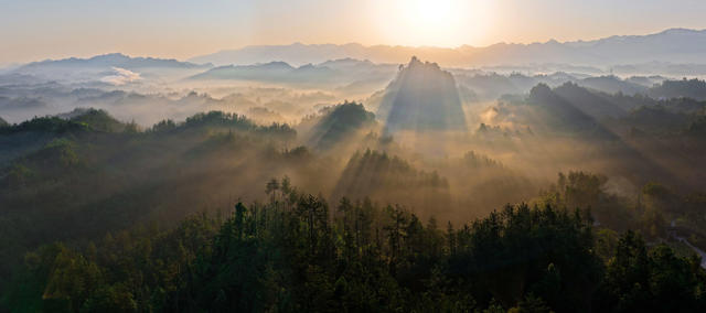 湖南，龙山，经济，环境，生态，画卷