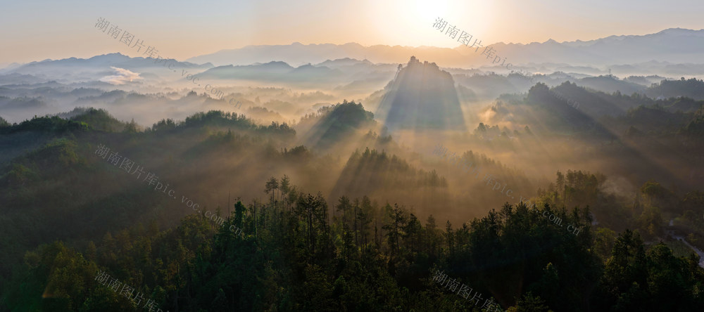 湖南，龙山，经济，环境，生态，画卷