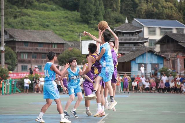 篮球、比赛、乡村体育、运动、全民健身