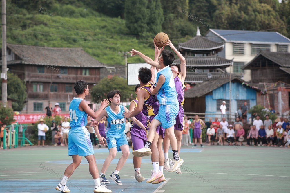 篮球、比赛、乡村体育、运动、全民健身
