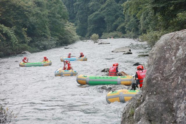 漂流、避暑、夏季、旅游、文游