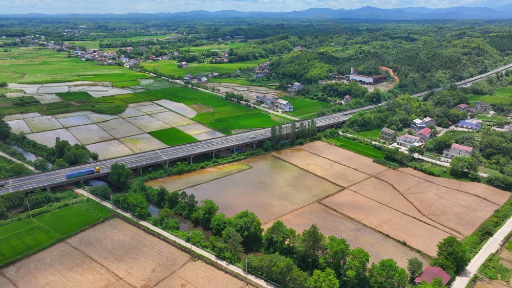 农村，田园风光，盛夏，桃源，新时代