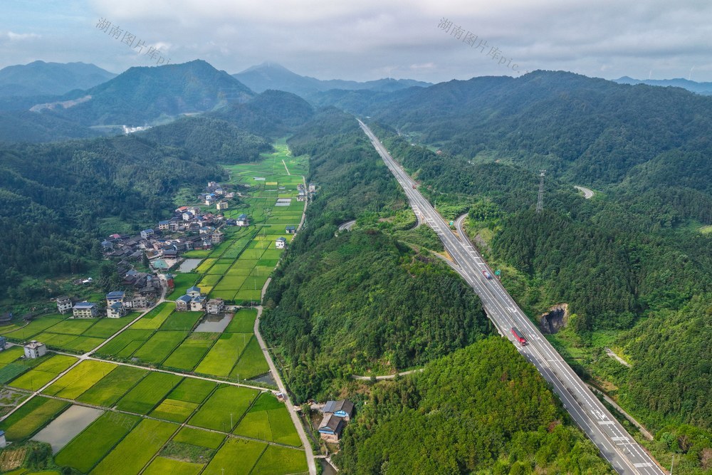 秋天、景色、农村、乡村、田野