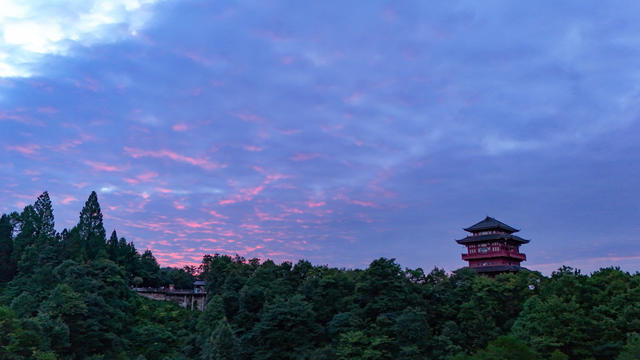 张家界，武陵源，天子阁，天子山，峰林，自然风光，文旅胜地