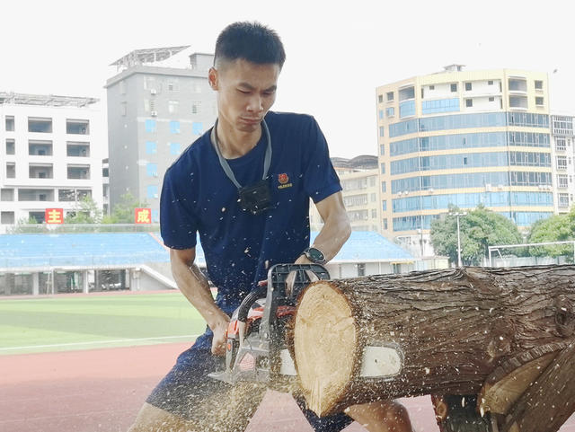 嘉禾：防火训练砺精兵