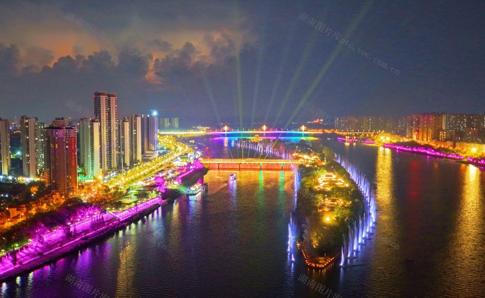东州岛 夜景  璀璨