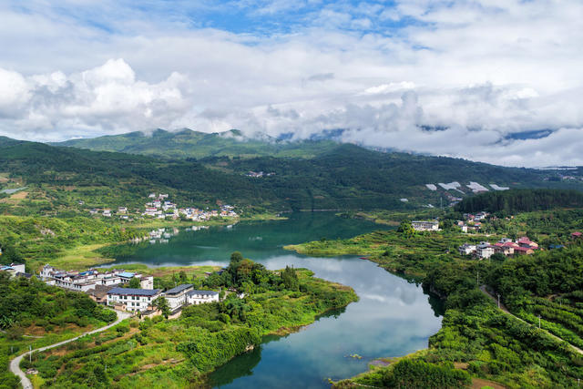 资兴市 滁口镇 塘下村 东江湖 美丽乡村 生态画卷