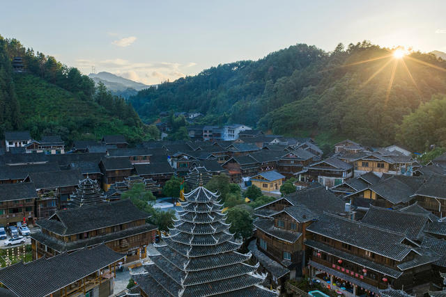 侗寨 古村 文旅 旅游 景区