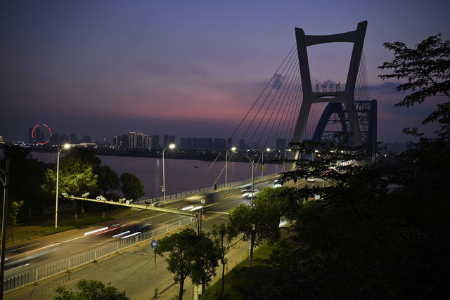城市风光，交通运输，美丽河湖