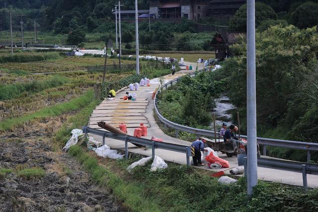 秋收、晒谷、农业、水稻、粮食收储