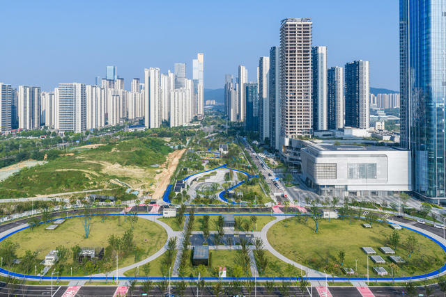城市建设  梅溪湖中轴线