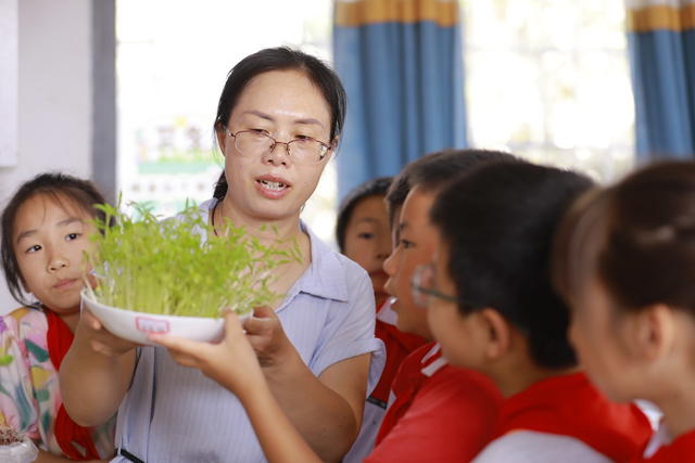 课堂 搬进 泥土 做中学