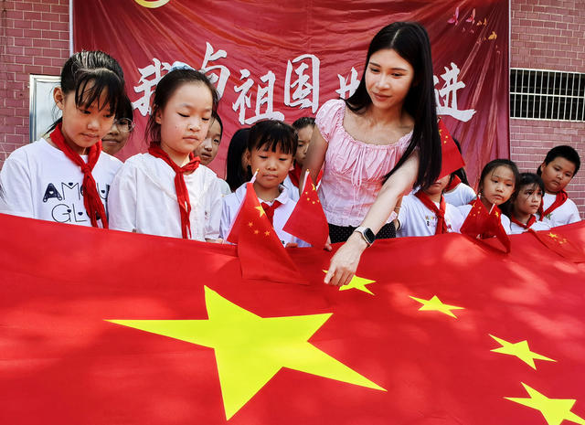 嘉禾：祝福祖国 喜迎国庆
