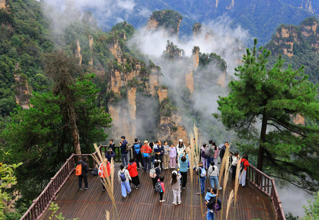 张家界 旅游 国庆