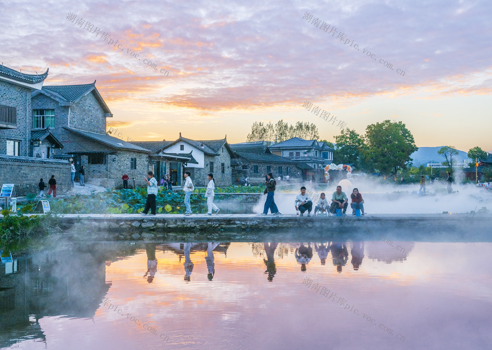 荆坪，古村，国庆假期，旅游，多元化业态