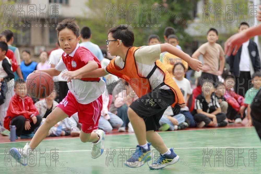 校园 篮球 大课间 活力飞扬